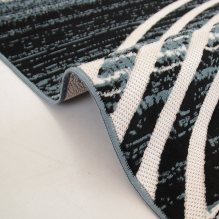 Sisal Planara Antracite Modern Area Rug