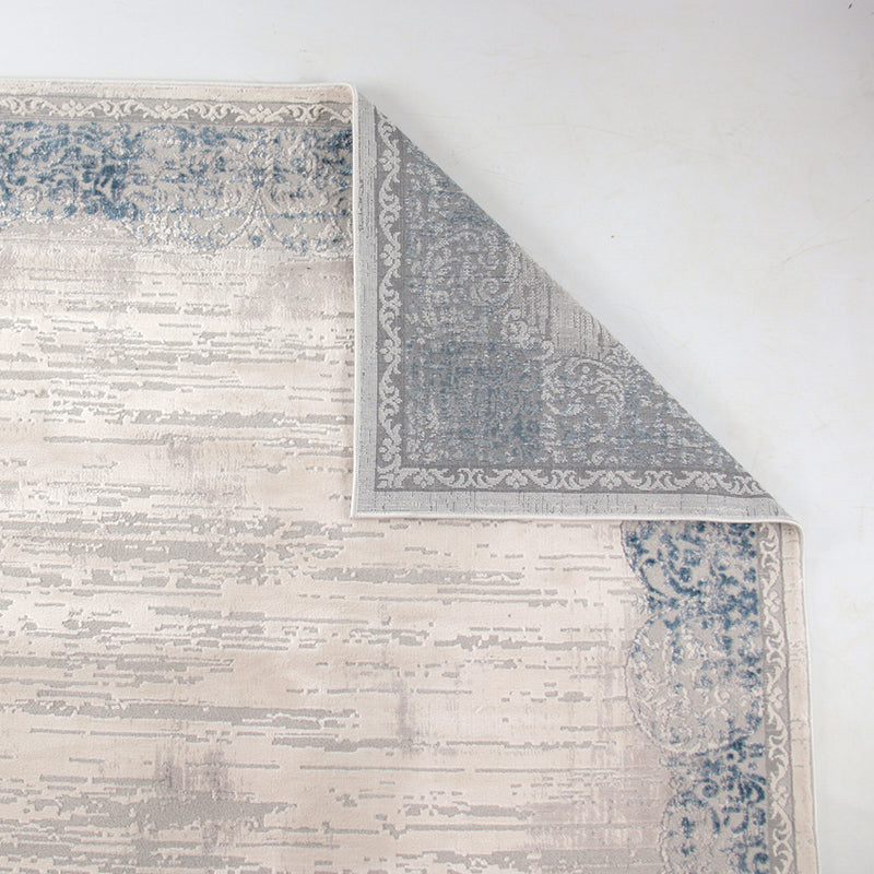 Rainbow Astrell Grey Modern Area Rug
