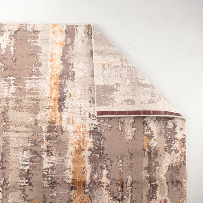 Diamond Calviera Brown Modern Area Rug