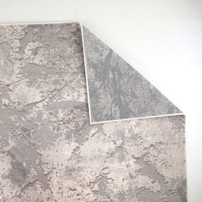 Rainbow Eryndra Light Grey Navy Rug