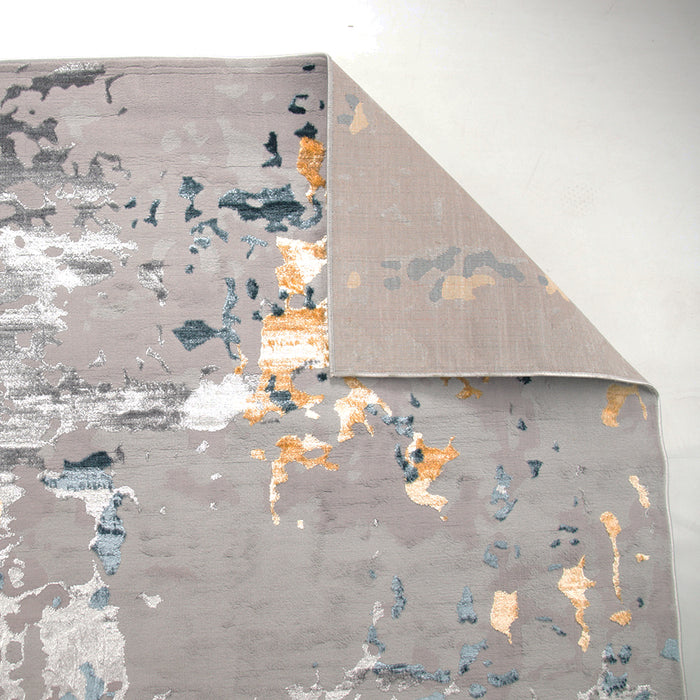 Alin Ravisse Grey Modern Area Rug