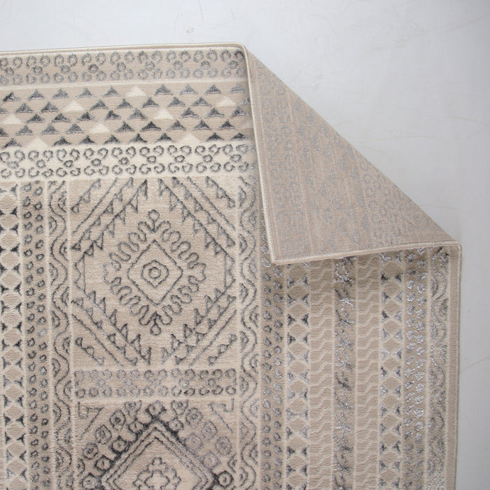 Alin Omrya Beige Modern Area Rug
