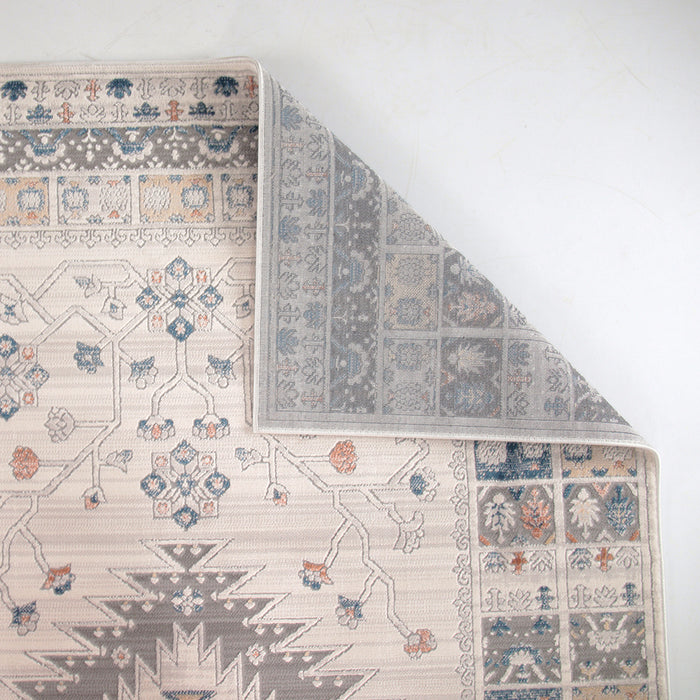 Rainbow Novyra Cream Grey Rug