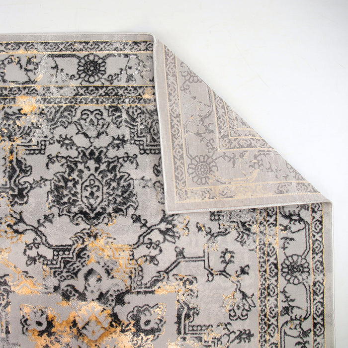 Alin Elaren Grey Modern Area Rug