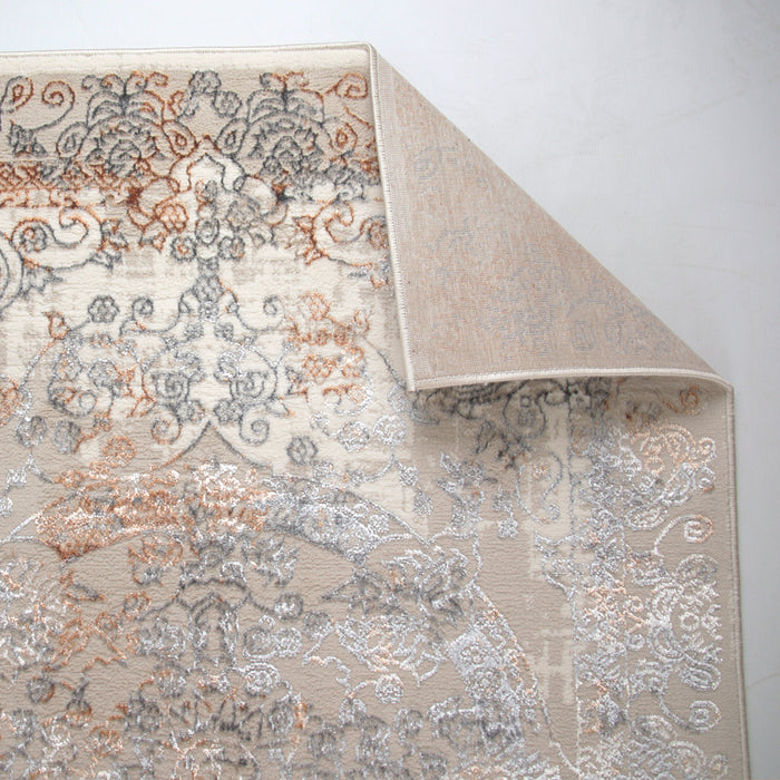 Alin Valyric Grey Modern Area Rug