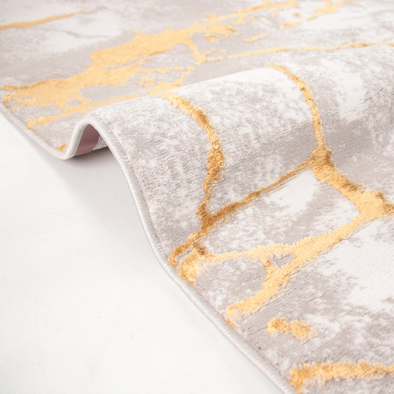 Diamond Syrex Grey Yellow Rug