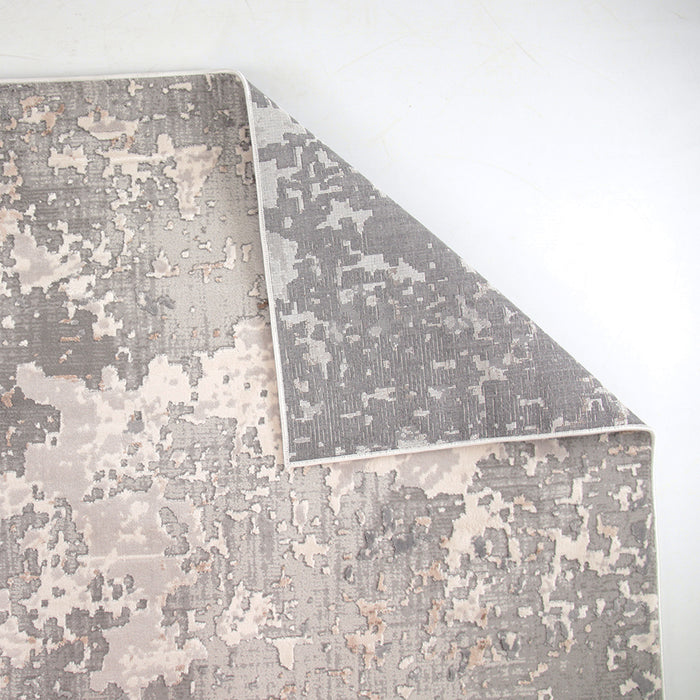 Rainbow Solareon Light Grey Cream Rug