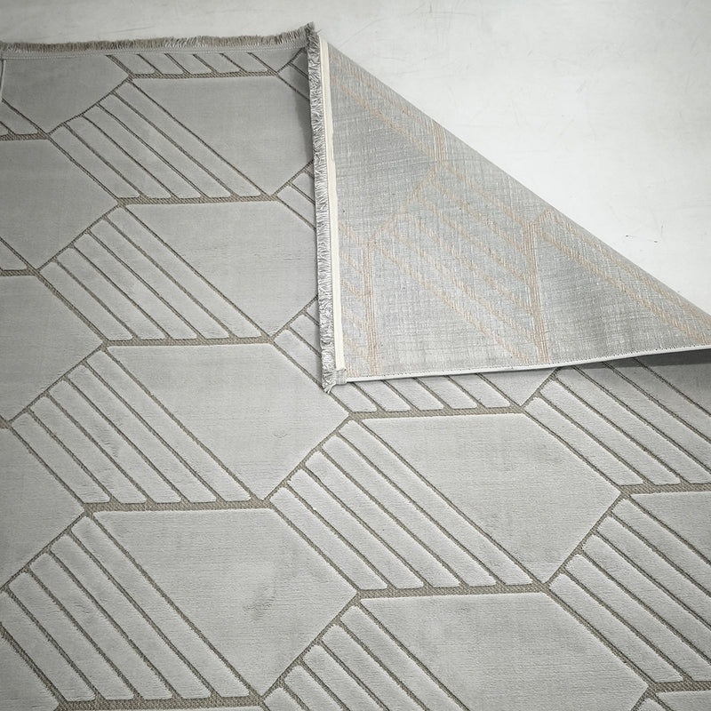 Sisal Pearl Hex Rug