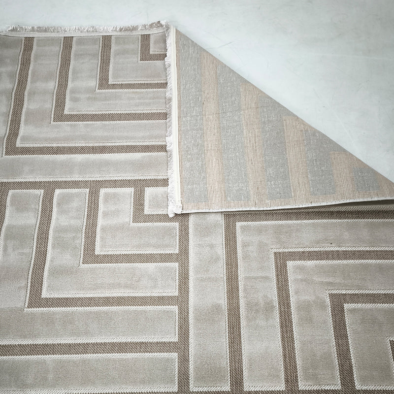 Sisal Pearl Labyrinth Rug