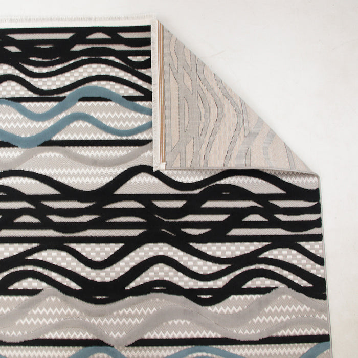 Sisal Cubira Antracite Modern Area Rug