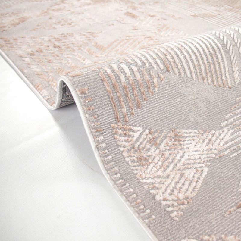 Rainbow Nebrya Grey Beige Rug