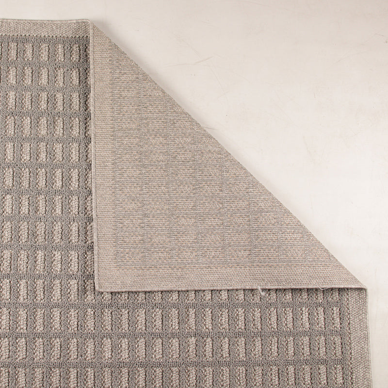 Mona Taupe Grid Rug