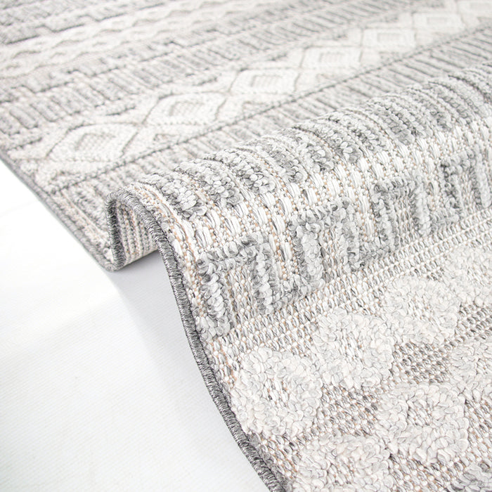 Jute Sahara Weave Grey Rug