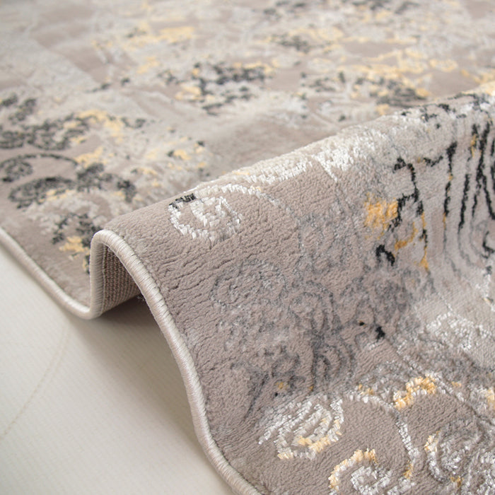 Alin Eryvon Grey Modern Area Rug