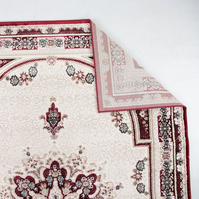 Hereke Nurvek Burgundy Rug