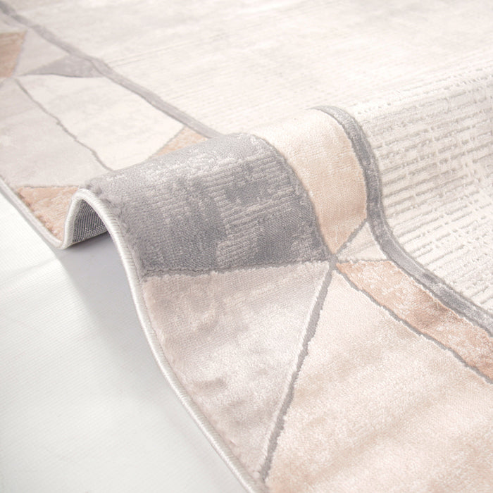 Rainbow Celestara Cream Light Grey Rug