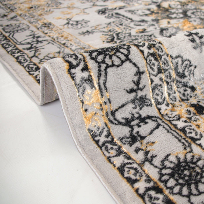 Alin Elaren Grey Modern Area Rug