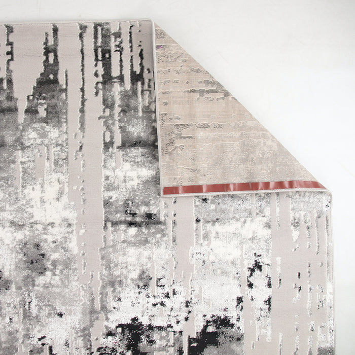 Alin Serune Black Grey Rug
