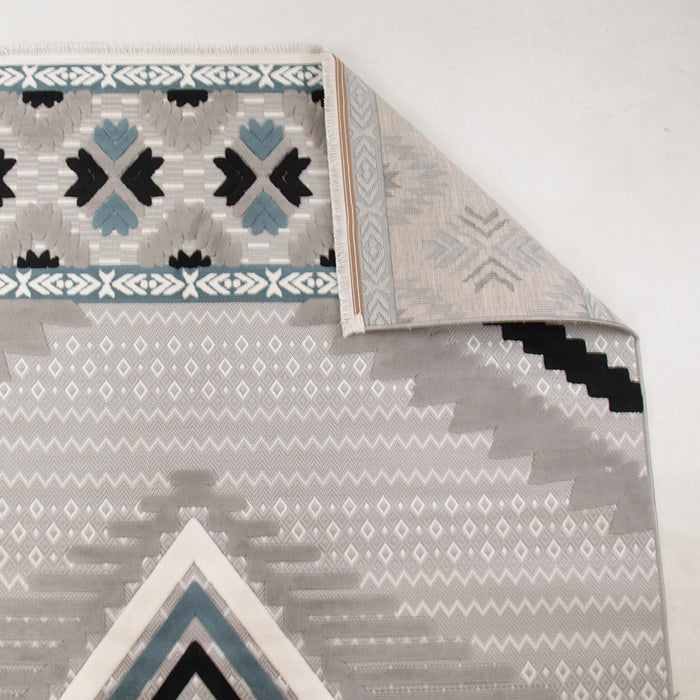 Sisal Trivona Antracite Modern Area Rug