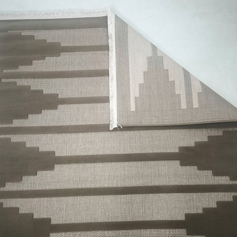 Sisal Taupe Lens Rug