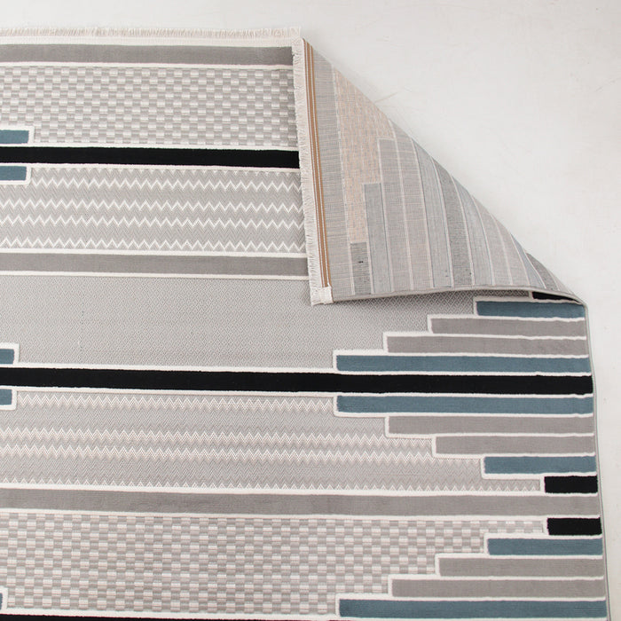 Sisal Tervana Antracite Modern Area Rug