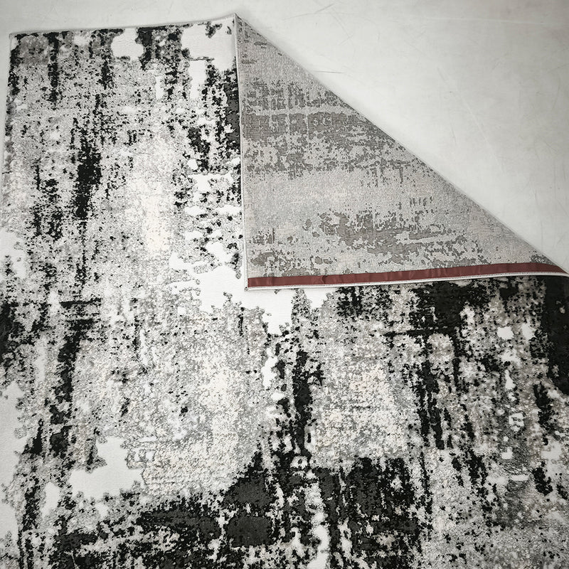 Alin Noir Plaster Rug