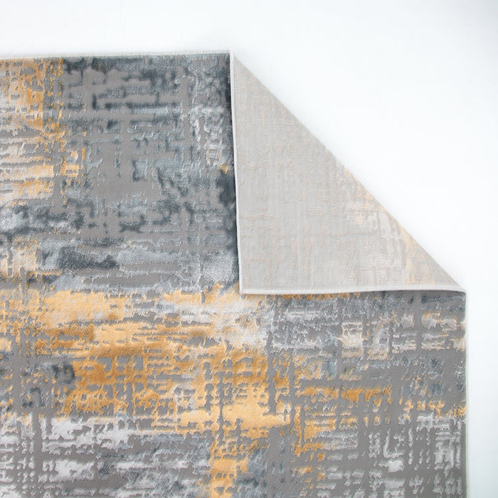 Joburg Dunzu Grey Yellow Rug