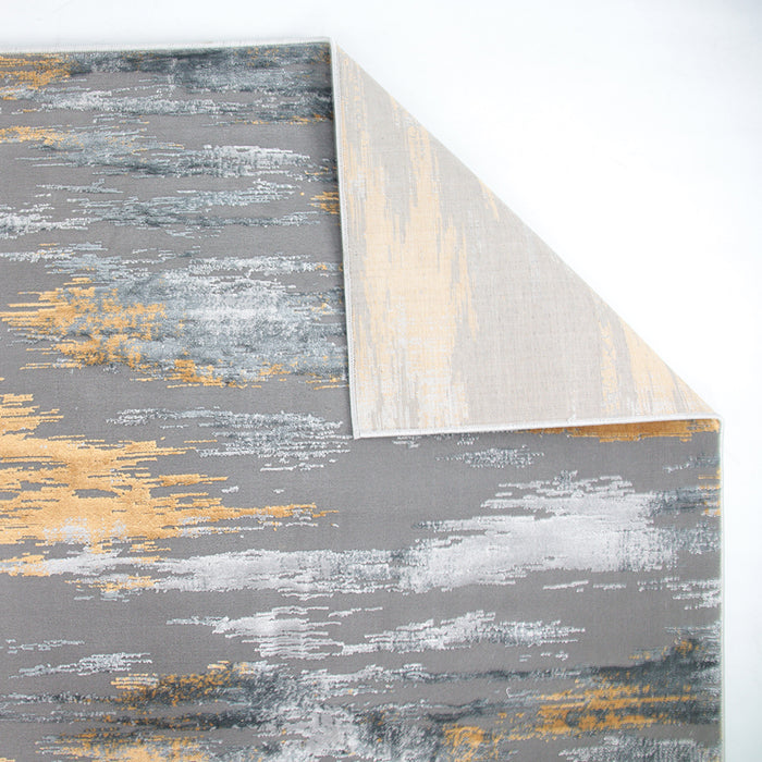 Joburg Vuloz Grey Yellow Rug