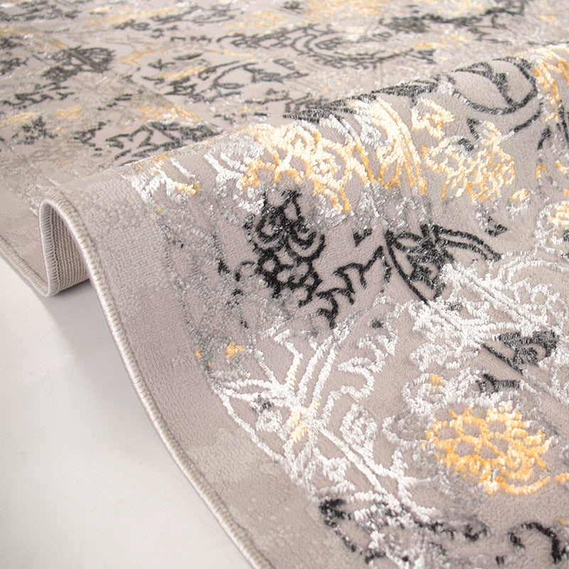 Alin Miravon Grey Modern Area Rug