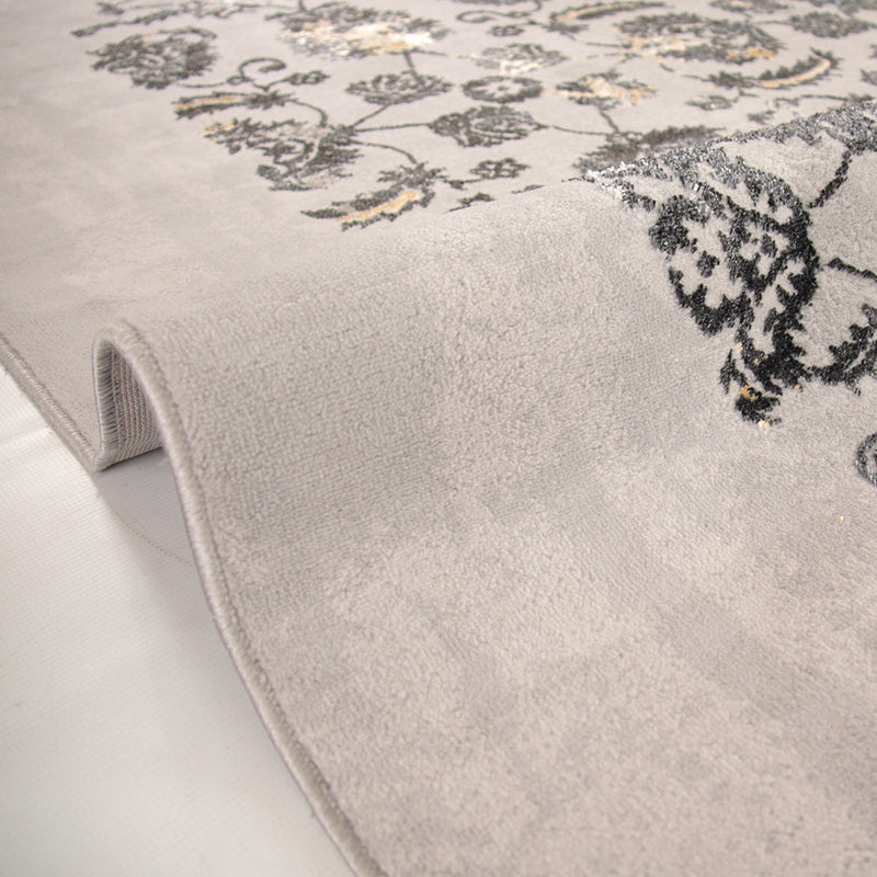 Alin Norevia Grey Modern Area Rug
