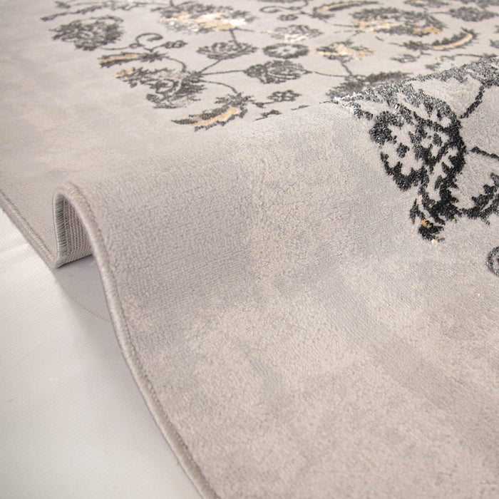 Alin Norevia Grey Modern Area Rug
