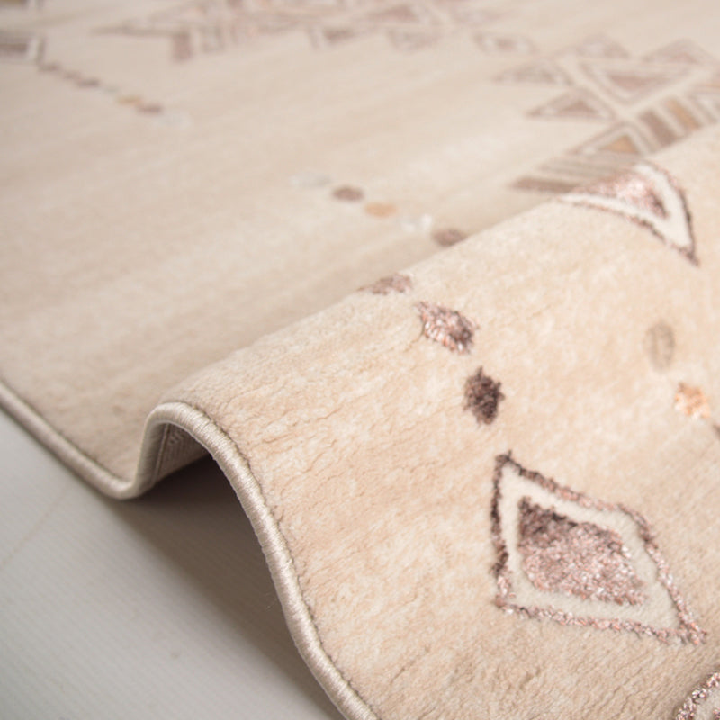 Alin Telyra Beige Modern Area Rug
