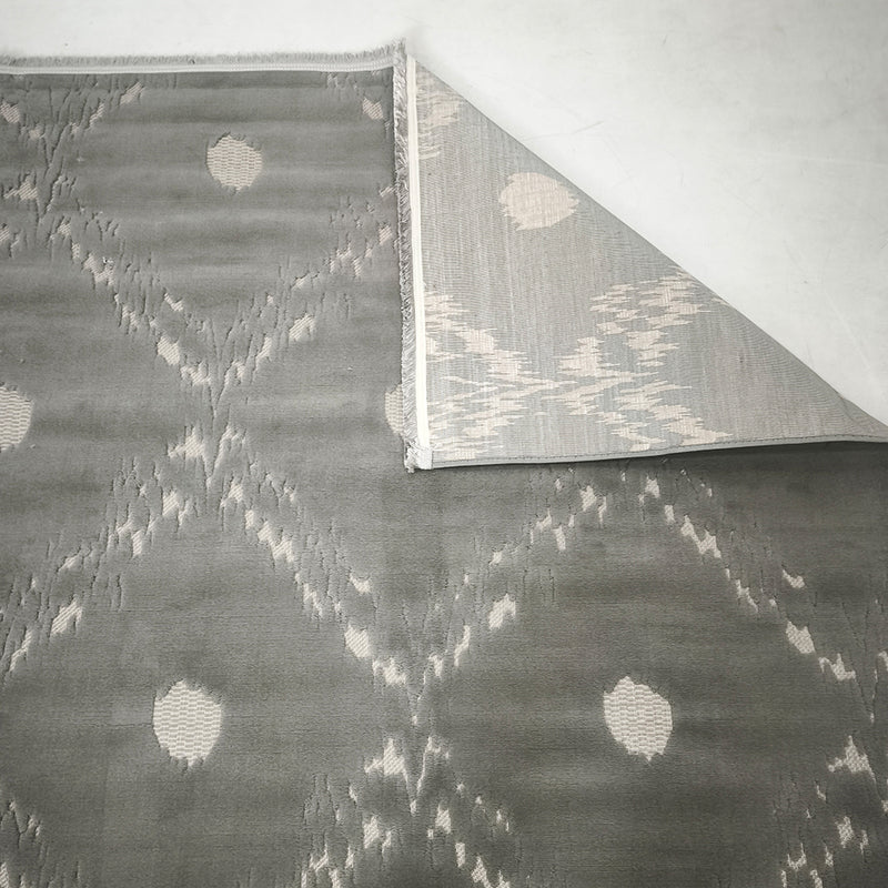 Sisal Grey Ikat Rug