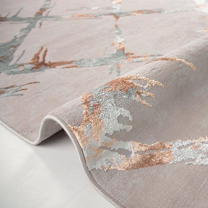 Alin Sylorae Grey Modern Area Rug