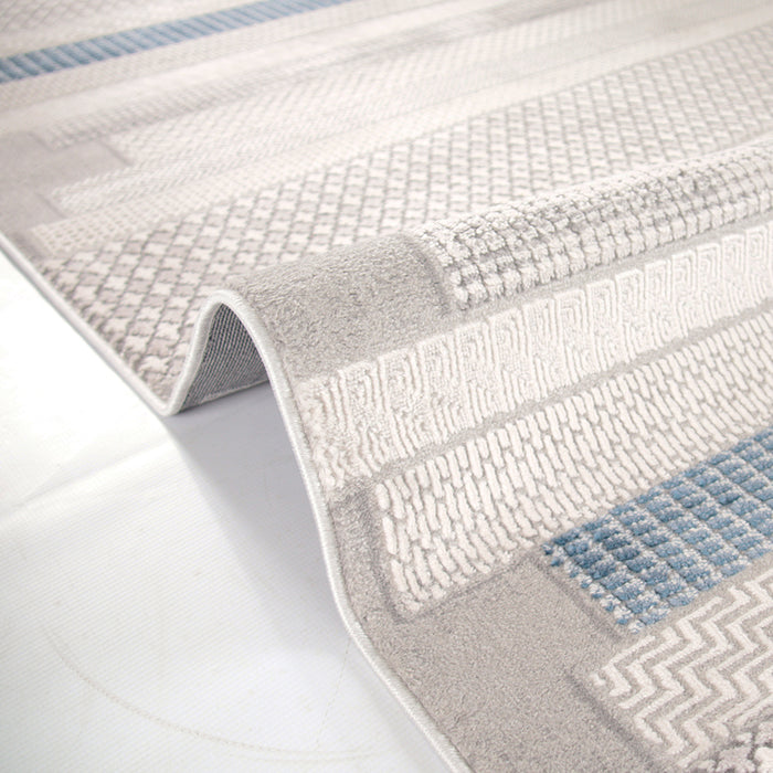 Rainbow Zeraphis Cream Grey Rug