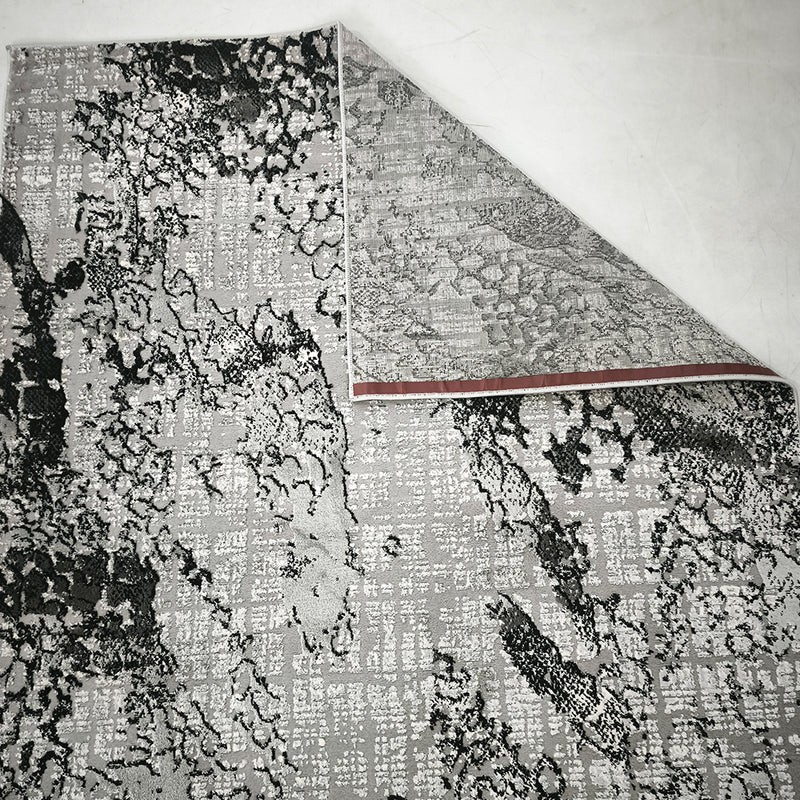 Alin Obsidian Coral Rug