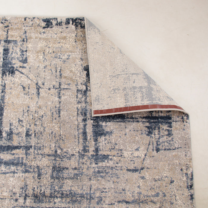 Diamond Sylvane Blue Modern Area Rug