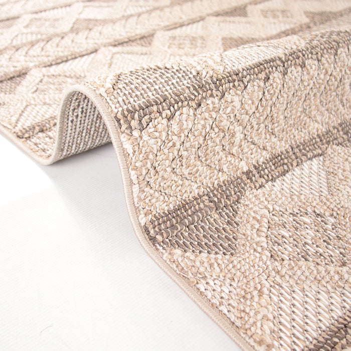 Jute Harvest Line Beige Rug