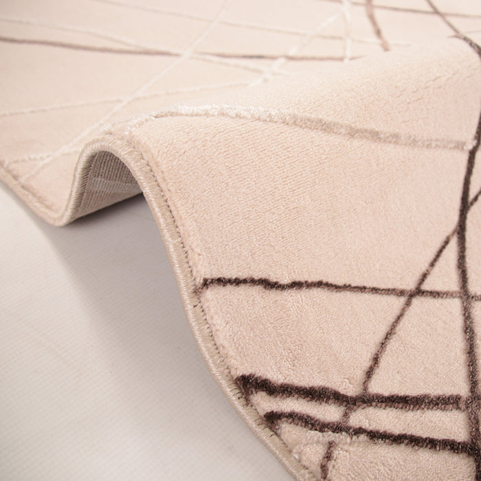 Joburg Selvon Beige Modern Area Rug
