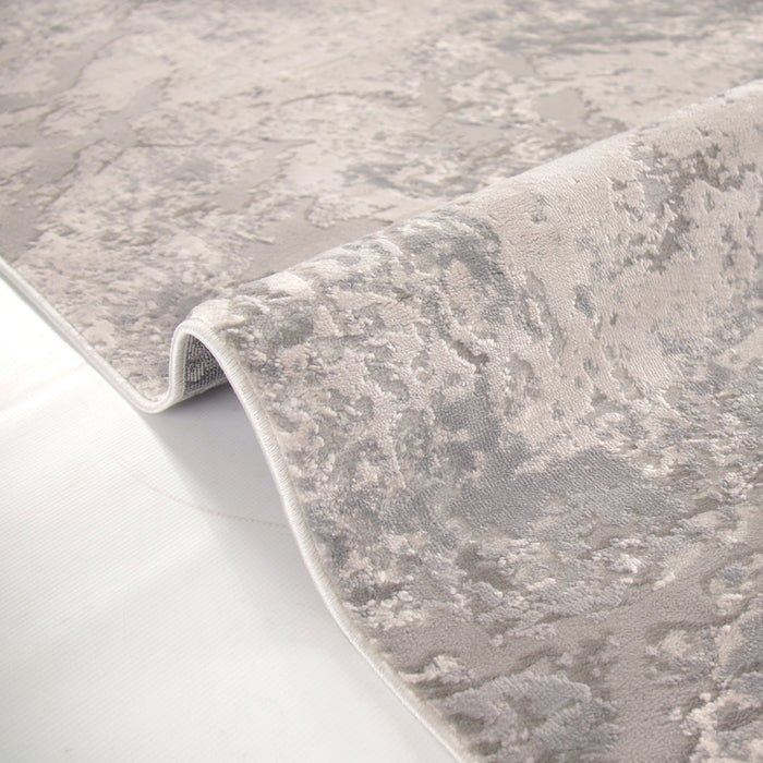 Rainbow Eryndra Light Grey Navy Rug