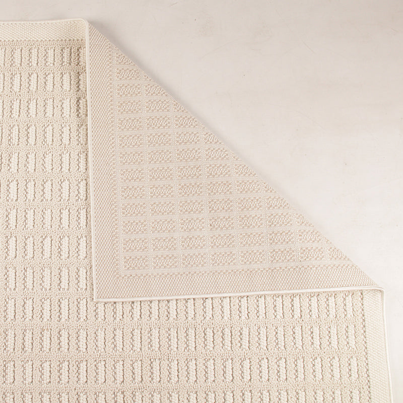 Mona Blush Grid Rug