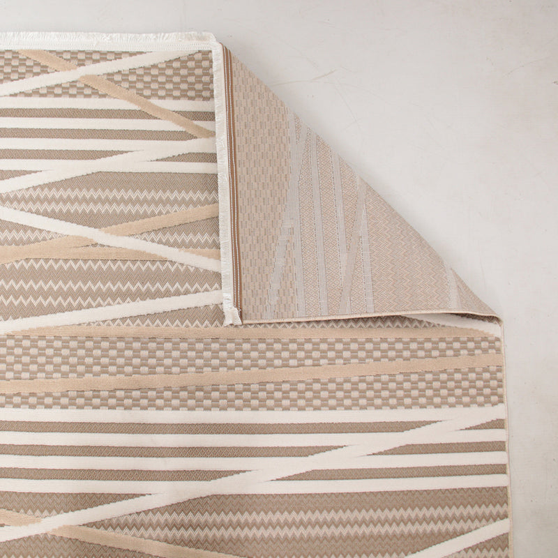 Sisal Quilora Dark Beige Modern Area Rug