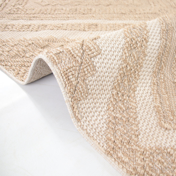 Jute Linen Aura Beige Rug