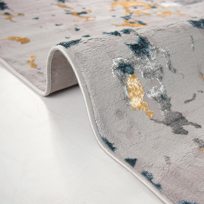Alin Ravisse Grey Modern Area Rug