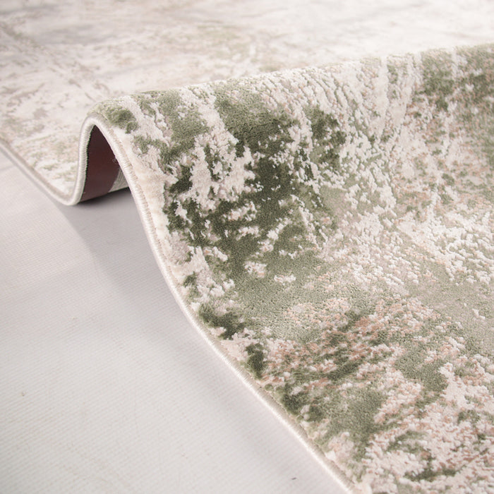 Merry Blyno Cream Green Rug