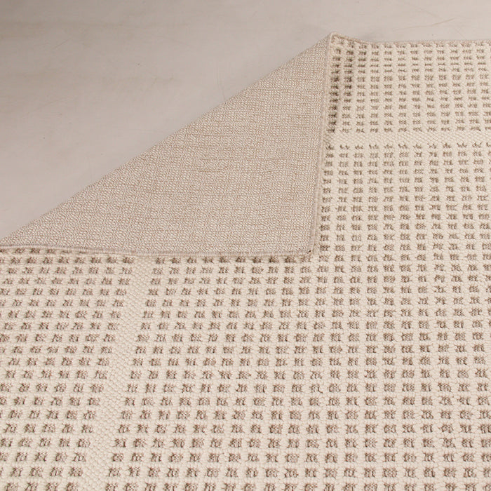 Mumbai Rose Grid Rug