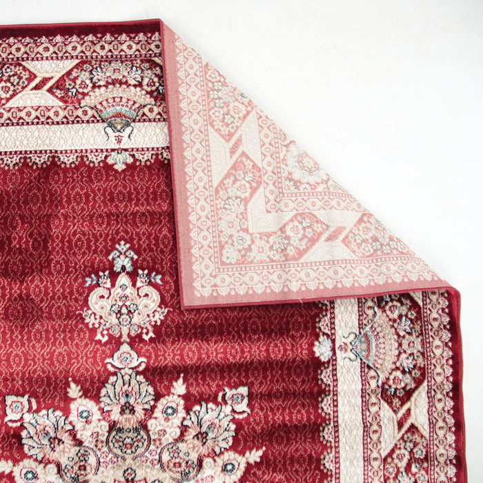 Hereke Harven Burgundy Rug