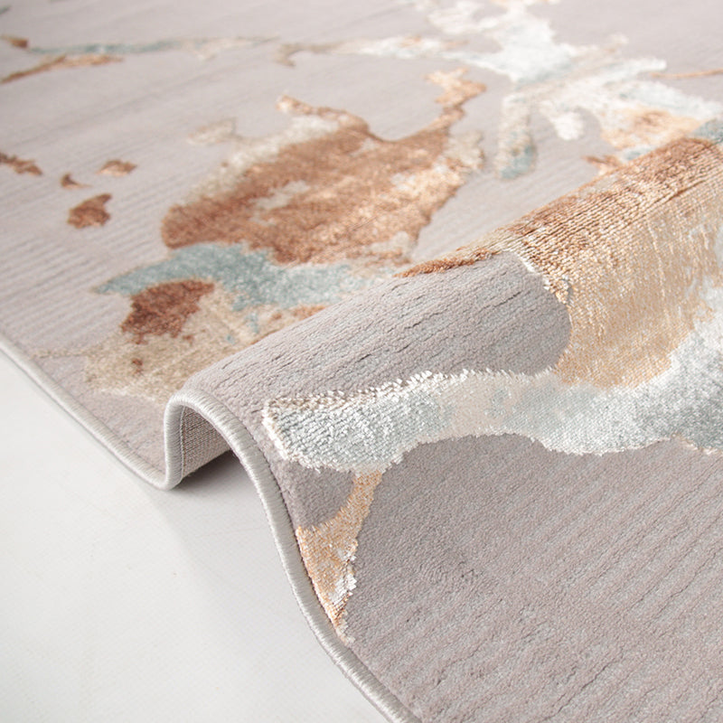 Alin Mirvalen Grey Modern Area Rug