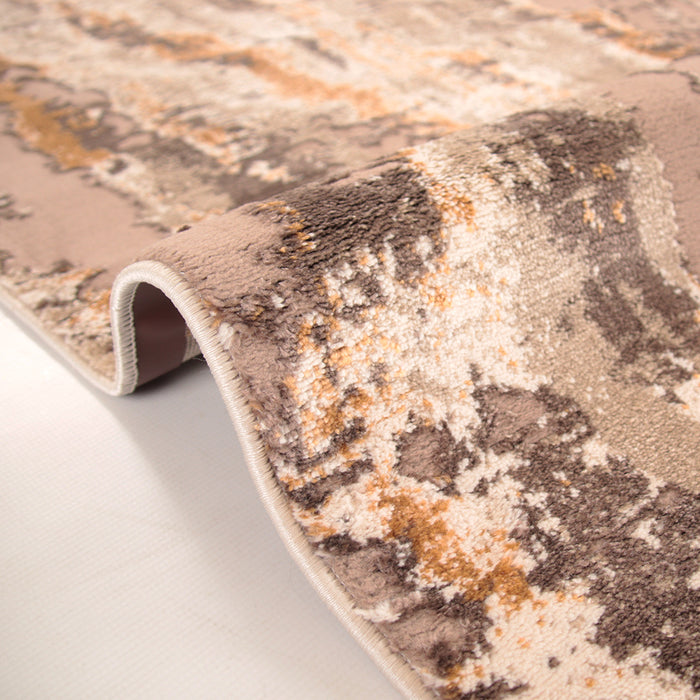 Diamond Calviera Brown Modern Area Rug