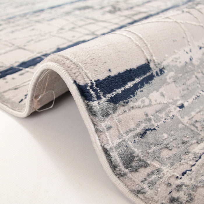 Joburg Qureli Grey Modern Area Rug